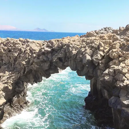 Roque Del Lanzarote Disconnection Near Of The Sea *