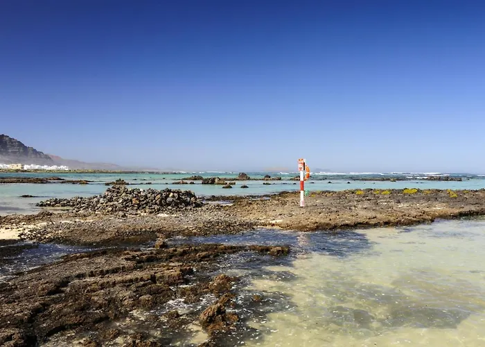 Roque Del Lanzarote Disconnection Near Of The Sea *