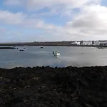 Roque Del Lanzarote Disconnection Near Of The Sea Orzola
